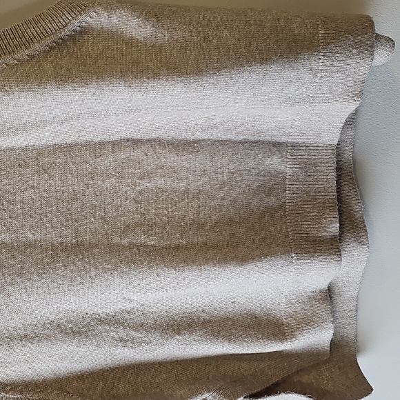 H&M Medium Beige Sleevless Sweater Vest - Picture 3 of 6